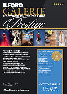 Prestige Cotton Artist Textured 24x39, Roll