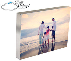 Silver Linings Frame 8x20 Silver