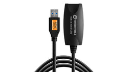 TetherPro USB 3.0 to USB Female Active Extension, 16 (5m), Black