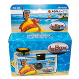 AgfaPhoto LeBox Ocean 35mm Waterproof Disposable Camera (27 Exposures)
