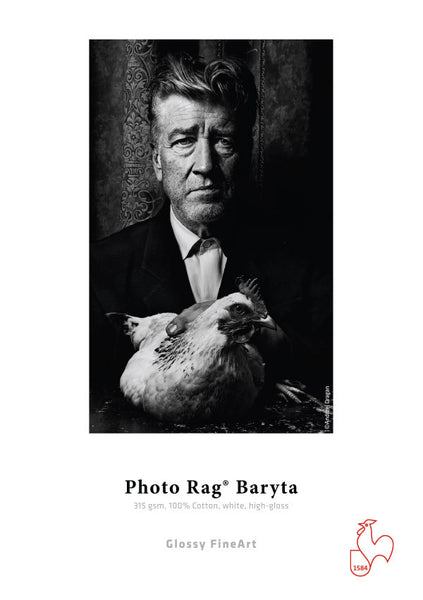 Hahnemuhle - Photo Rag® Baryta 315 gsm, 44"x39 Roll, 3"core