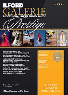 Prestige Fine Art Smooth 8.5"x11", 25 sheets