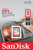 SanDisk Ultra 8GB Class 10 SDHC Memory Card